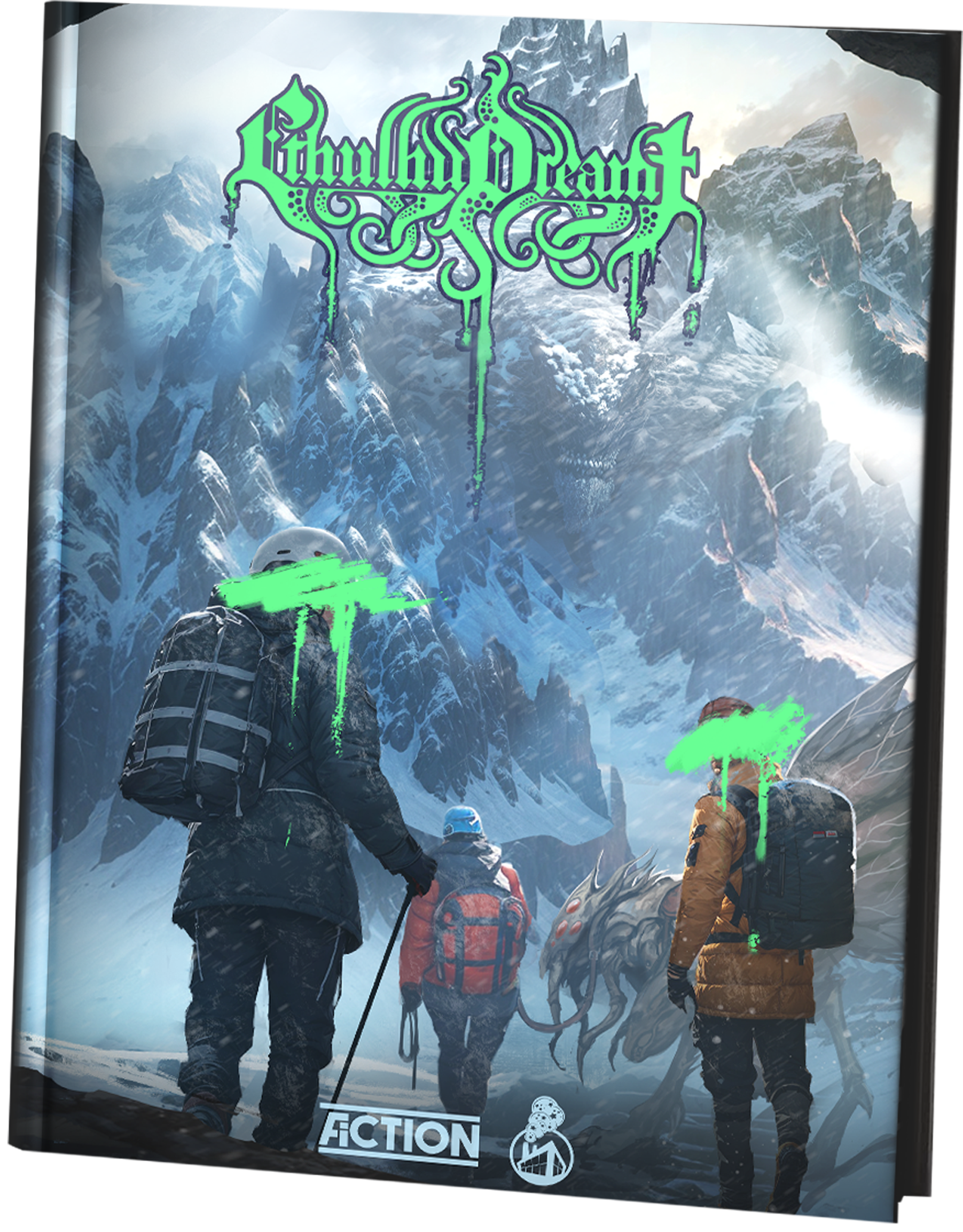 The hardcover edition of the Cthulhu Dreamt RPG book